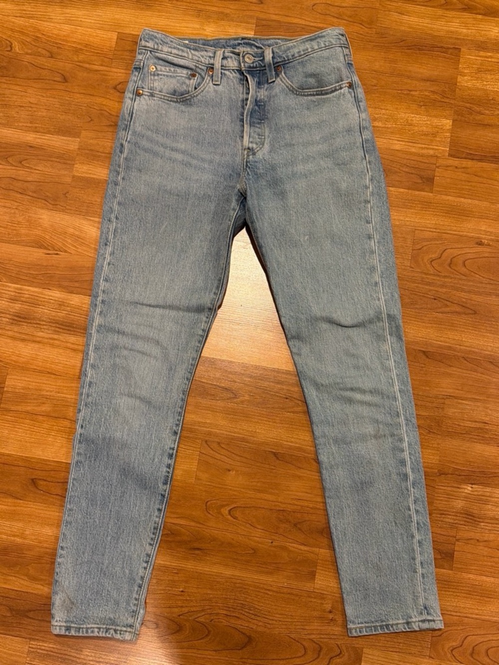 Levi's Women's Skinny Jeans - Light Wash Blue Denim